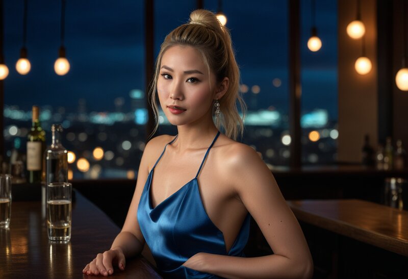 月光下的小酒馆